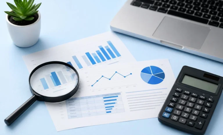 Worked example of an outstanding shares calculation with sample numbers